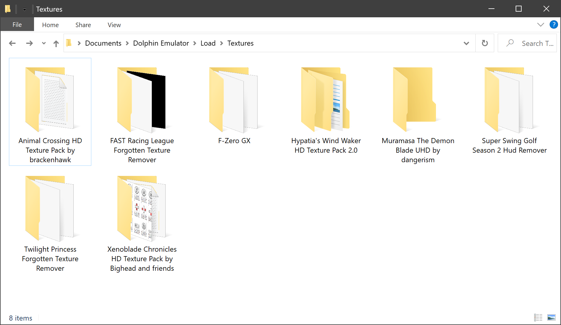 dolphin emulator folder mac
